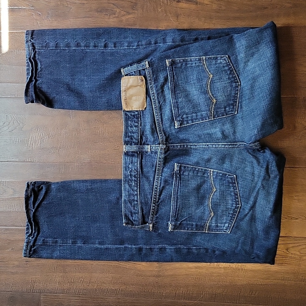 American Eagle Slim Straight Denim Jean Size 29x30
